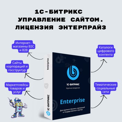 1С-Битрикс: Управление сайтом. Лицензия Энтерпрайз - купить в Варнях